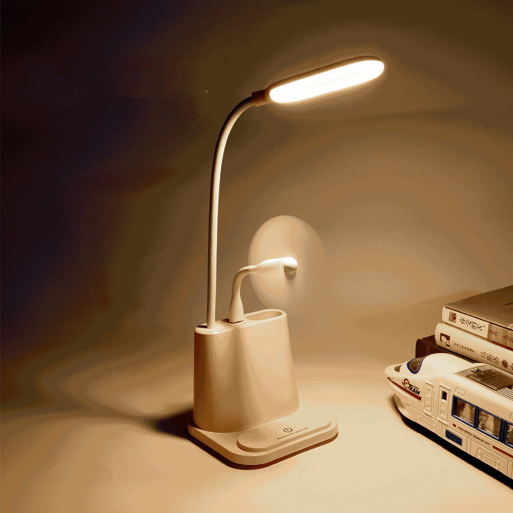 LED Rechargeable USB Desk Lamp Phone Stand