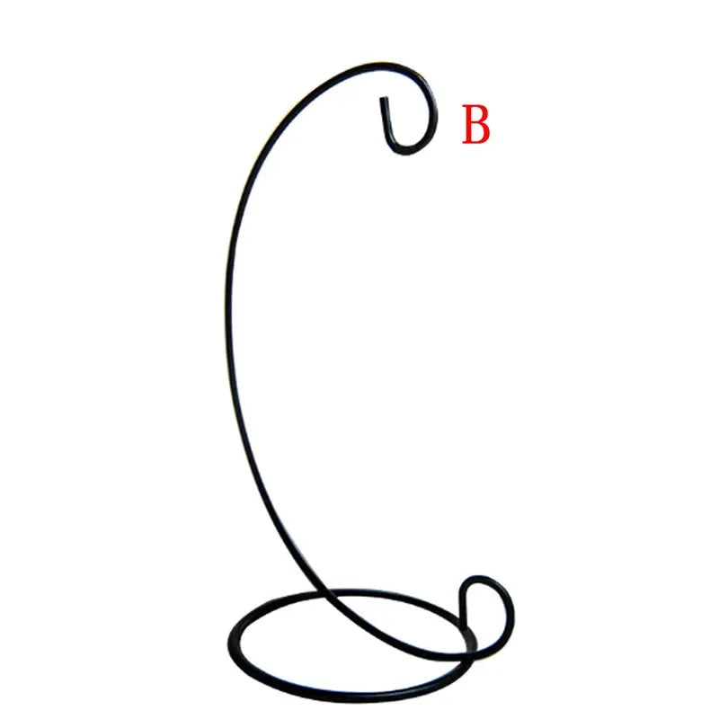 Iron Art Home Decoration Table Ball Lantern Candle Hanging Stand Holder Retro Glass Ball Hanging Stand Candle Holder Wedding