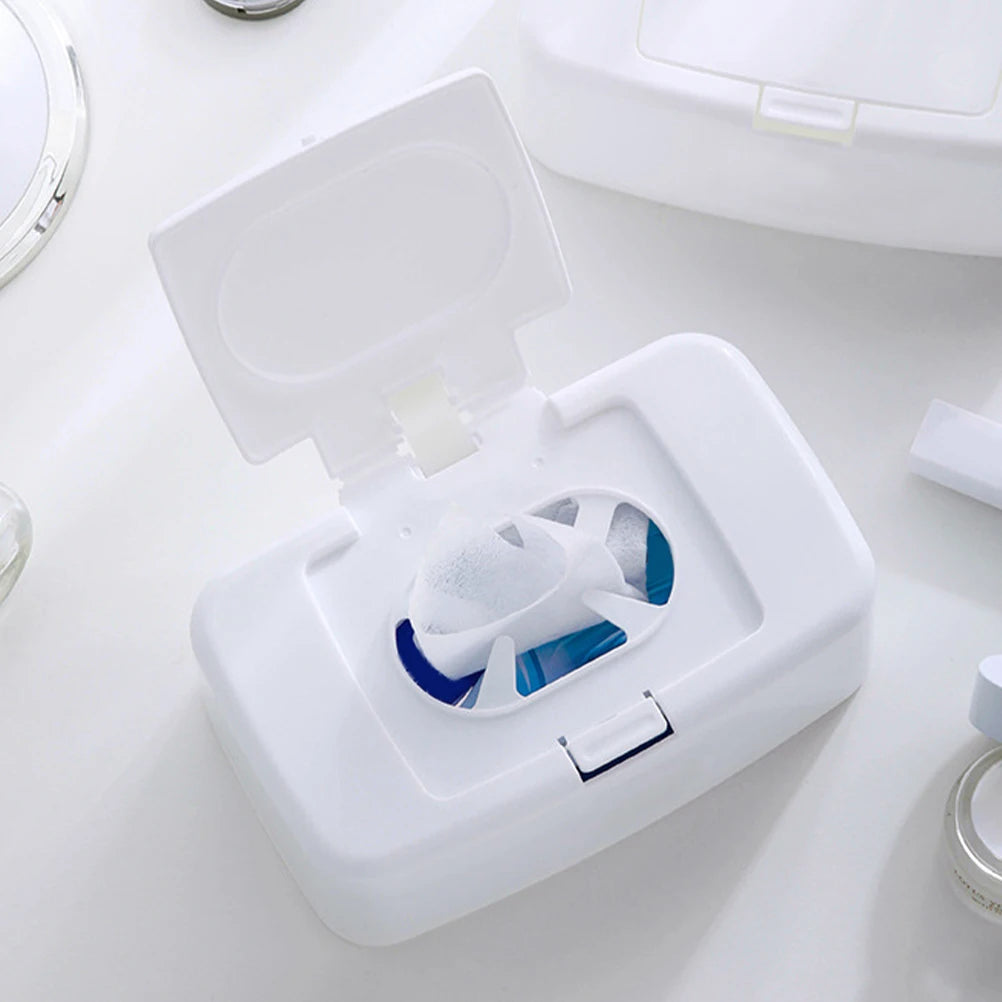 Wipes Dispenser Wipe Holder Portable Refillable Wipe Container Napkin Wipes Fresh Case Tissue Boxes Storage Box Container