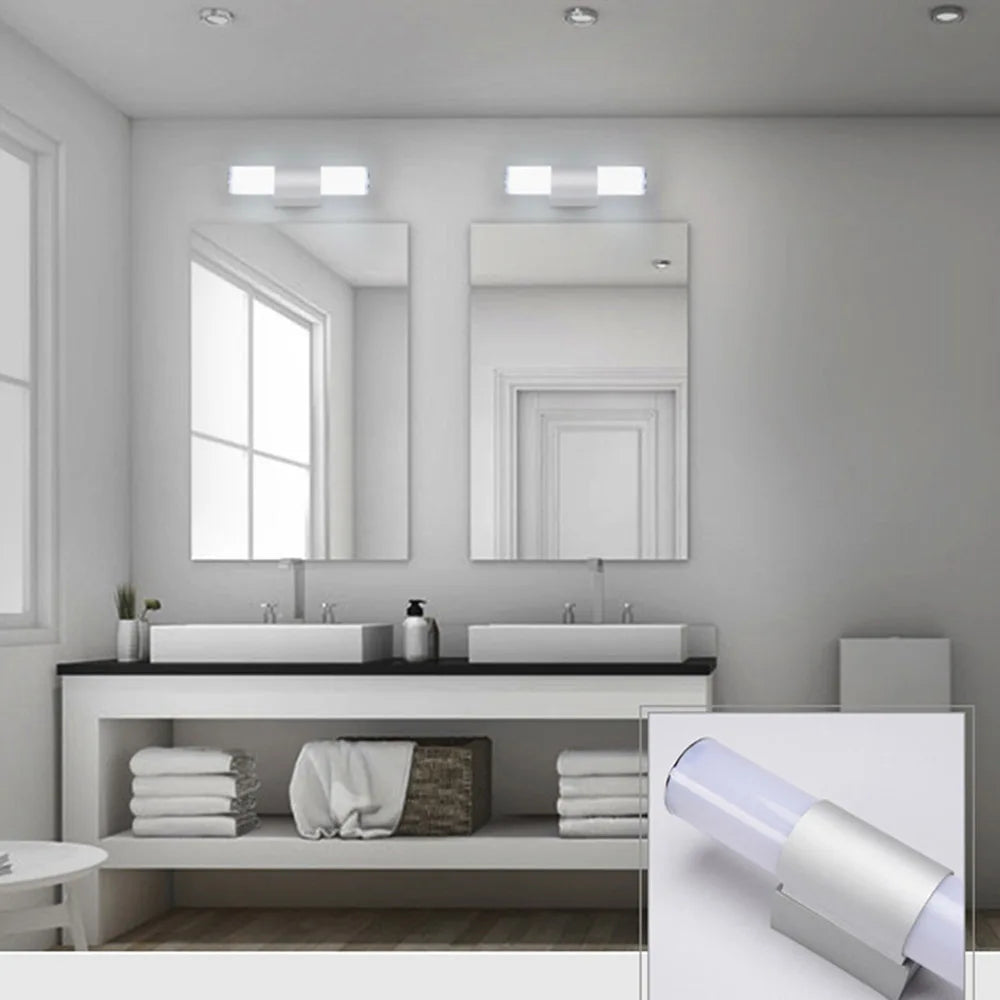 LED Wall Lights Bathroom Wall Light  12W 16W 22W Cabinet Mirror Lamp Lighting Dressing Room Kitchen Wall Lamp AC85-265V