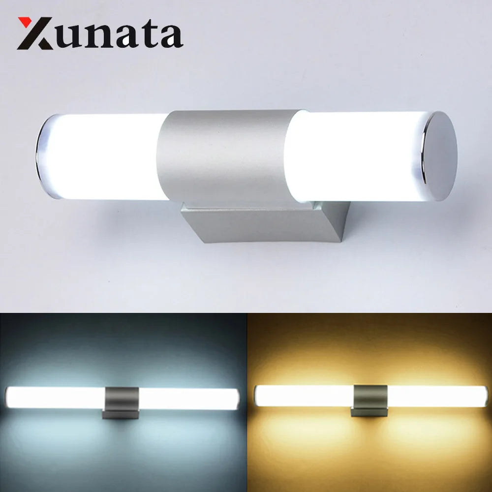 LED Wall Lights Bathroom Wall Light  12W 16W 22W Cabinet Mirror Lamp Lighting Dressing Room Kitchen Wall Lamp AC85-265V