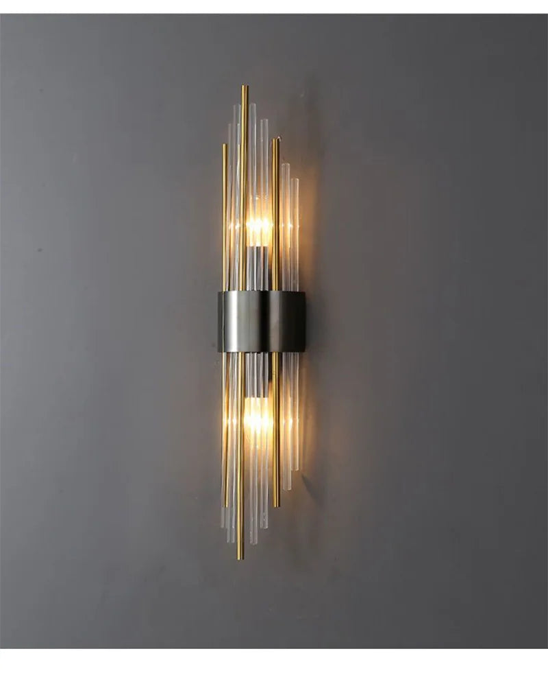 Luxury Wall Lamp Modern LED Gold Wall Light Indoor Lighting Wall Sconce Home Decor for Living Room Bedroom Bedside Stairs