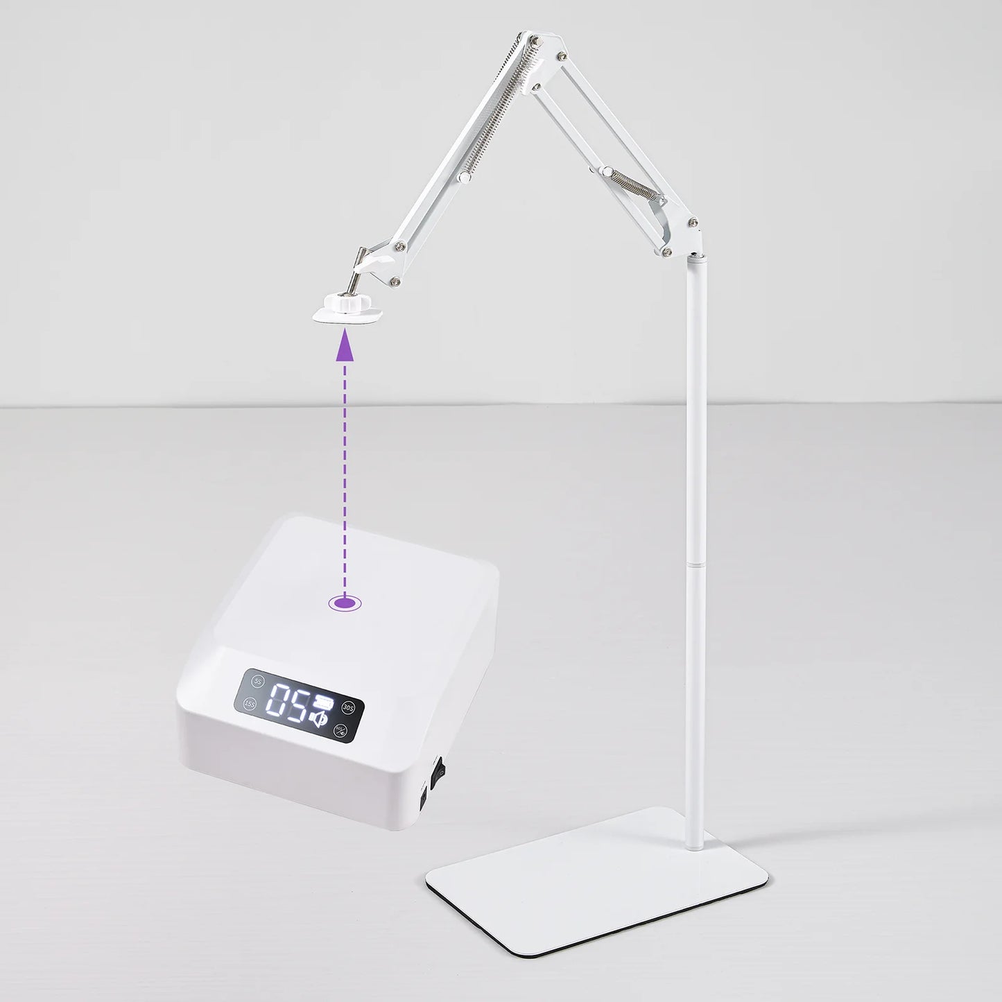 35W UV Foot Nails Floor Lamp Rechargeable UV Feet Lamp LED Curing Lamp Feet Nails Gel Drying Light Beauty UV Foot Nail Lamp